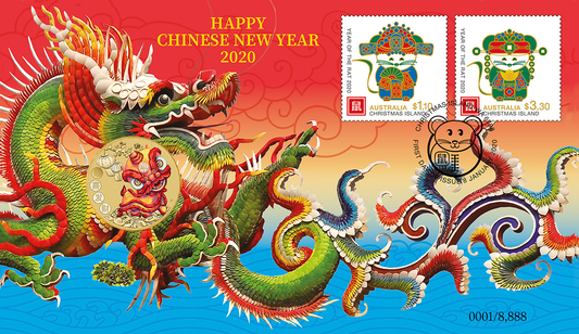 2020 $1 Happy Chinese New Year PNC