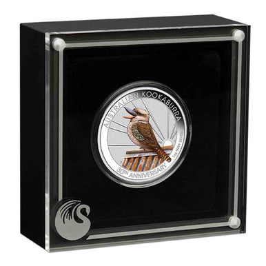 2020 WMF Kookaburra Coloured 1oz Silver
