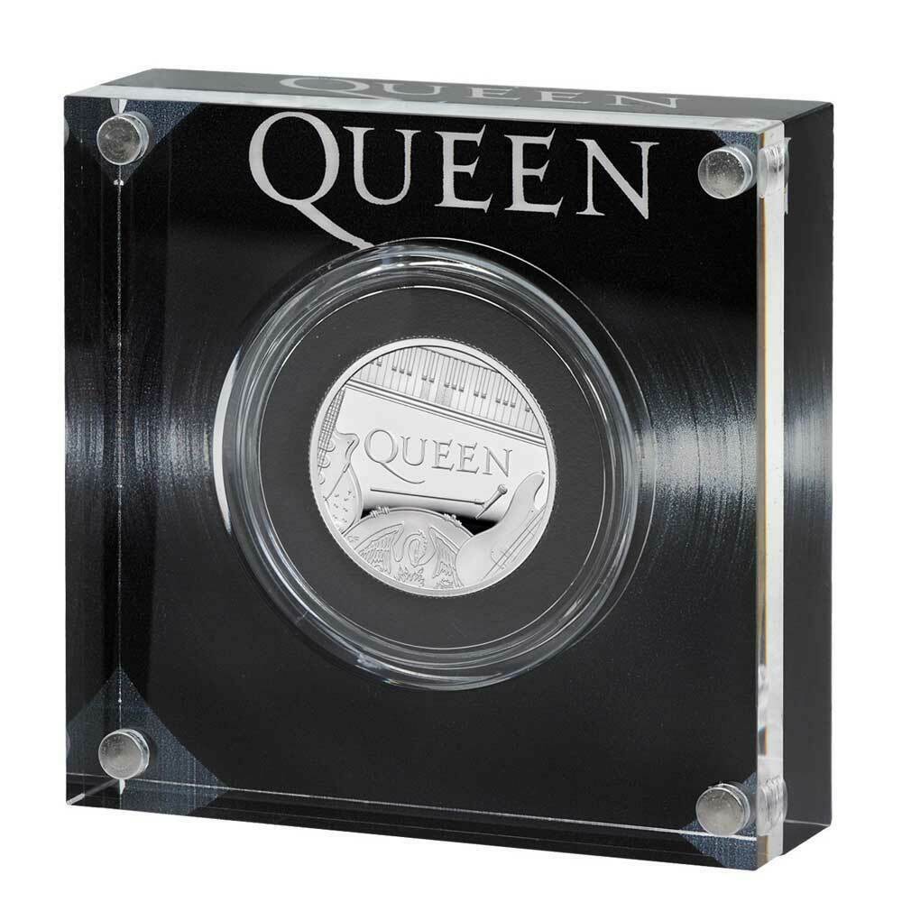 UK 2020 £1 Queen 1/2oz Silver Proof Coin