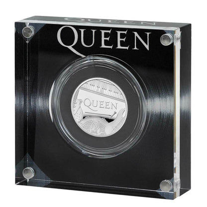 UK 2020 £1 Queen 1/2oz Silver Proof Coin