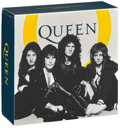 UK 2020 £1 Queen 1/2oz Silver Proof Coin