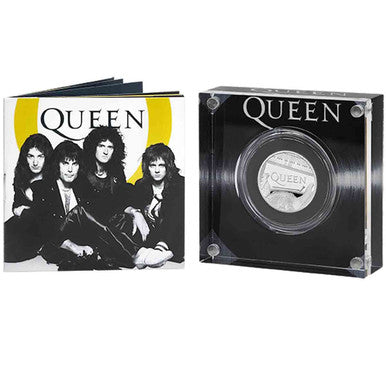 UK 2020 £1 Queen 1/2oz Silver Proof Coin