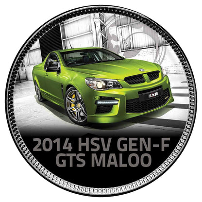 Holden HSV Enamel Penny 9 Coin Collection