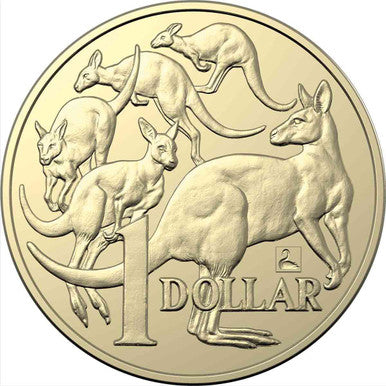2020 $1 ANDA Perth Mob of Roos 'Black Swan' Privy Mark Uncirculated Coin