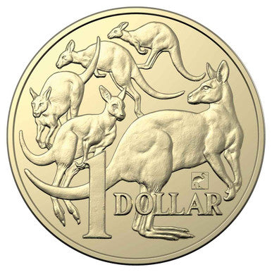 2020 $1 ANDA Brisbane Mob of Roos 'Brolga' Privy Mark Uncirculated Coin