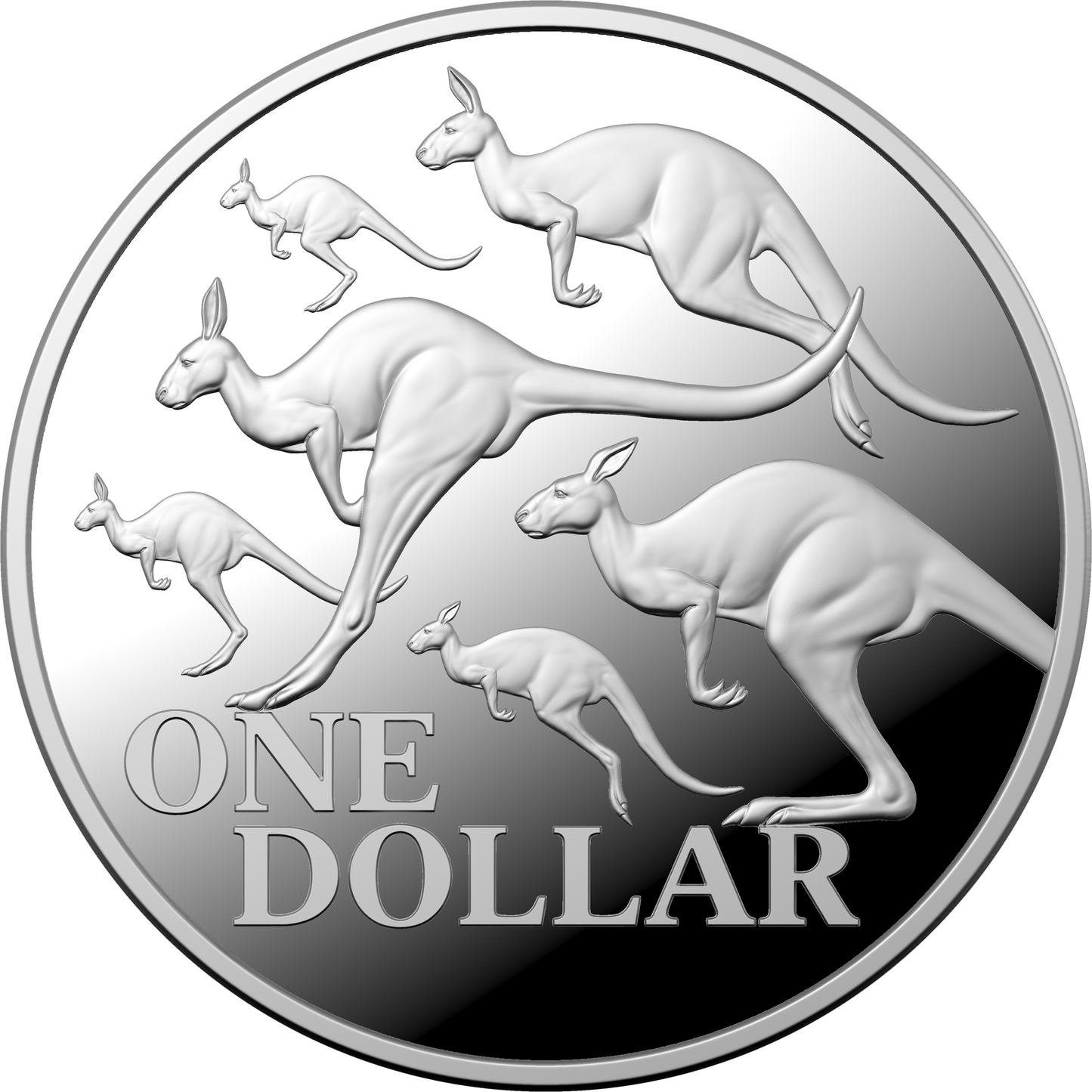 2020 $1 Red Kangaroo 1oz Silver Proof Coin