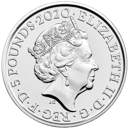 UK 2020 £5 The Tower of London The White Tower Uncirculated Coin