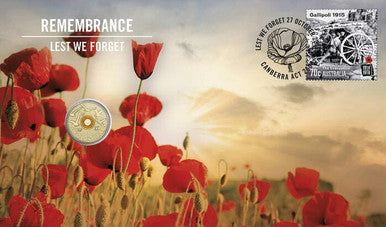2015 $2 Remembrance Day Lest We Forget PNC