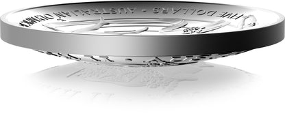 2020 $5 Australian Olympic Team 1oz Silver Proof Domed Coin