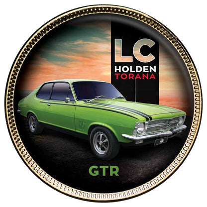 Holden Torana Gold Plated Enamel Penny 9 Coin Collection