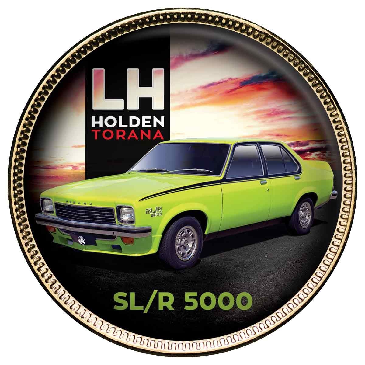 Holden Torana Gold Plated Enamel Penny 9 Coin Collection