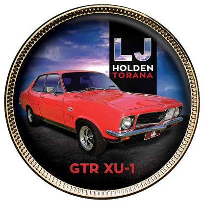 Holden Torana Gold Plated Enamel Penny 9 Coin Collection