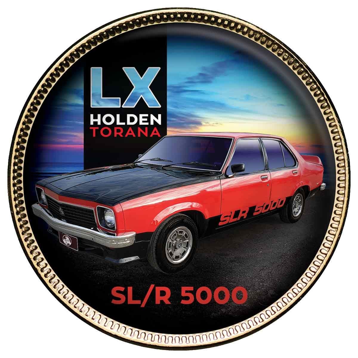 Holden Torana Gold Plated Enamel Penny 9 Coin Collection