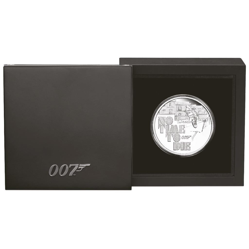 Tuvalu 2020 $1 James Bond 007 No Time To Die 1oz Silver Proof Coin