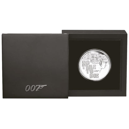 Tuvalu 2020 $1 James Bond 007 No Time To Die 1oz Silver Proof Coin