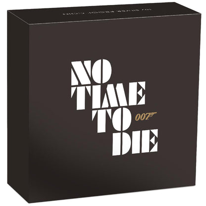 Tuvalu 2020 $1 James Bond 007 No Time To Die 1oz Silver Proof Coin