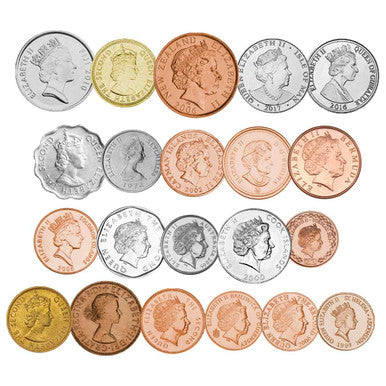 Queen Elizabeth II Royal 21-Coin Collection