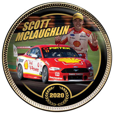 Dick Johnson Racing/DJR Team Penske Champions Gold Plated Enamel Penny 10 Coin Collection