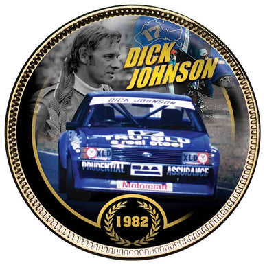 Dick Johnson Racing/DJR Team Penske Champions Gold Plated Enamel Penny 10 Coin Collection