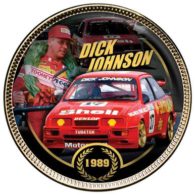 Dick Johnson Racing/DJR Team Penske Champions Gold Plated Enamel Penny 10 Coin Collection