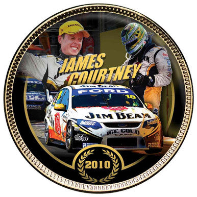 Dick Johnson Racing/DJR Team Penske Champions Gold Plated Enamel Penny 10 Coin Collection