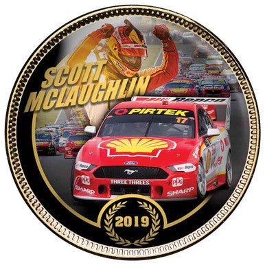 Dick Johnson Racing/DJR Team Penske Champions Gold Plated Enamel Penny 10 Coin Collection