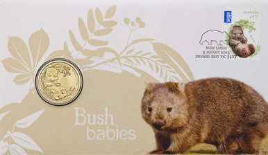 2013 $1 Bush Babies Wombat PNC