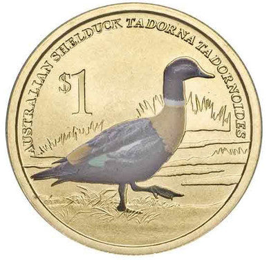 2013 $1 Australian Bird Shelduck PNC