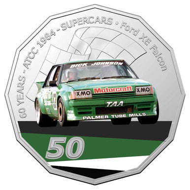 2020 50c 60 Years of Supercars Ford XE Falcon PNC