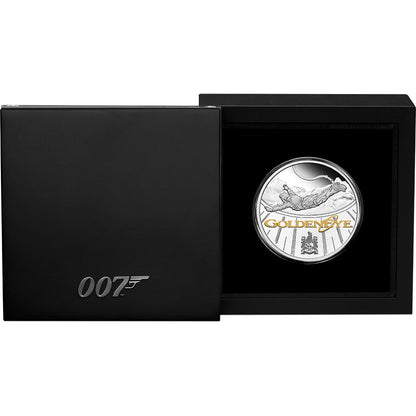 Tuvalu 2020 $1 James Bond 007 Goldeneye 1oz Silver Proof Coin