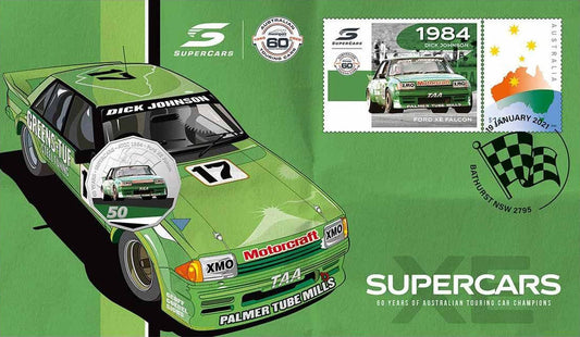 2020 50c 60 Years of Supercars Ford XE Falcon PNC