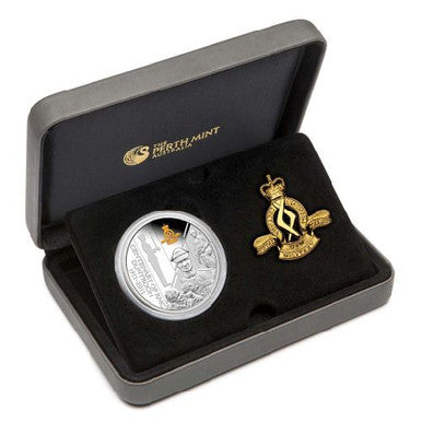 2011 $1 Centenary of RMC Duntroon 1oz Silver Proof Coin and Badge Set