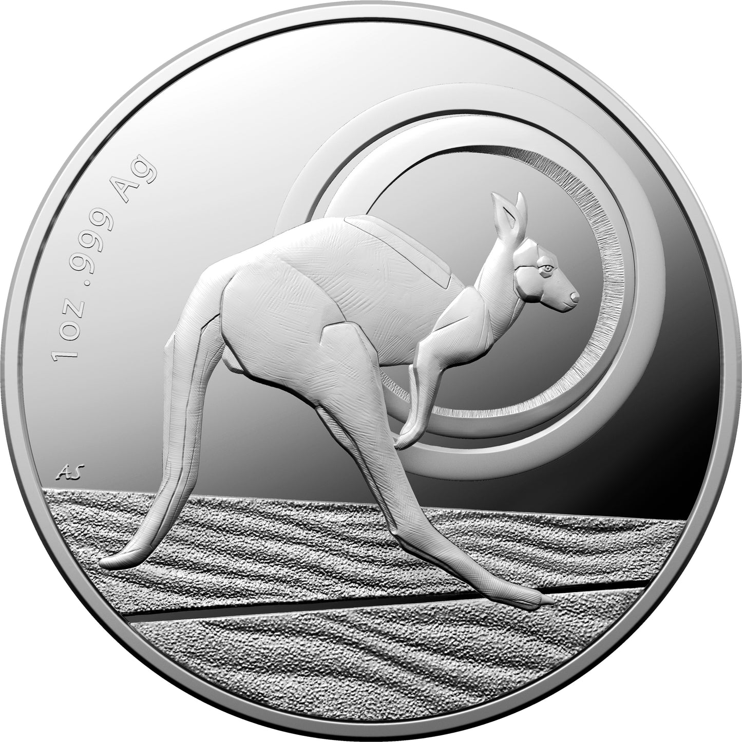 2021 $1 Kangaroo Outback Majesty 1oz Silver Proof Coin