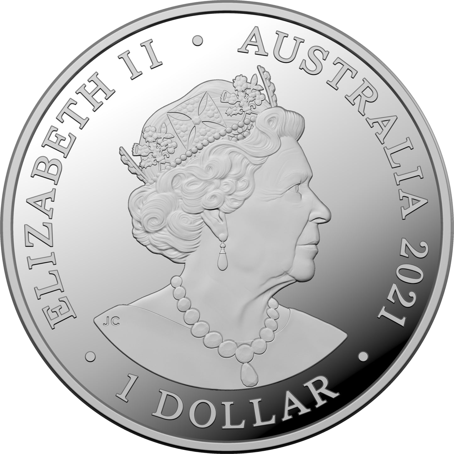 2021 $1 Kangaroo Outback Majesty 1oz Silver Proof Coin