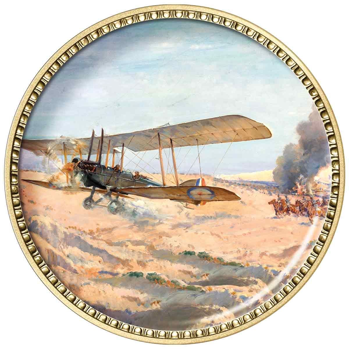 Painting The War Enamel Penny 9 Coin Collection