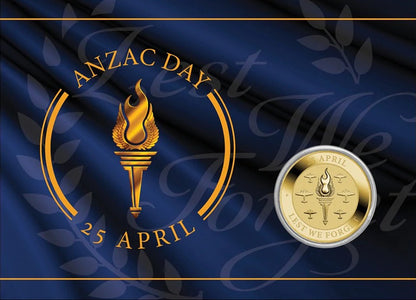 2021 $1 Lest We Forget ANZAC Day Uncirculated Coin