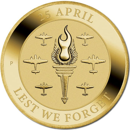 2021 $1 Lest We Forget ANZAC Day Uncirculated Coin