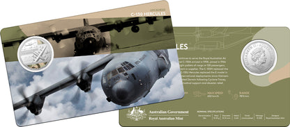 2021 50c Centenary of The Royal Australian Air Force A Century of Power Coloured Uncirculated 11 Coin Set