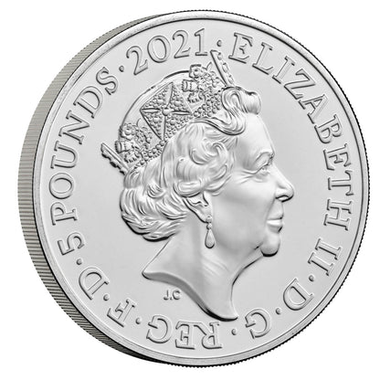 UK 2021 £5 50th Anniversary of Mr. Men Uncirculated Coin