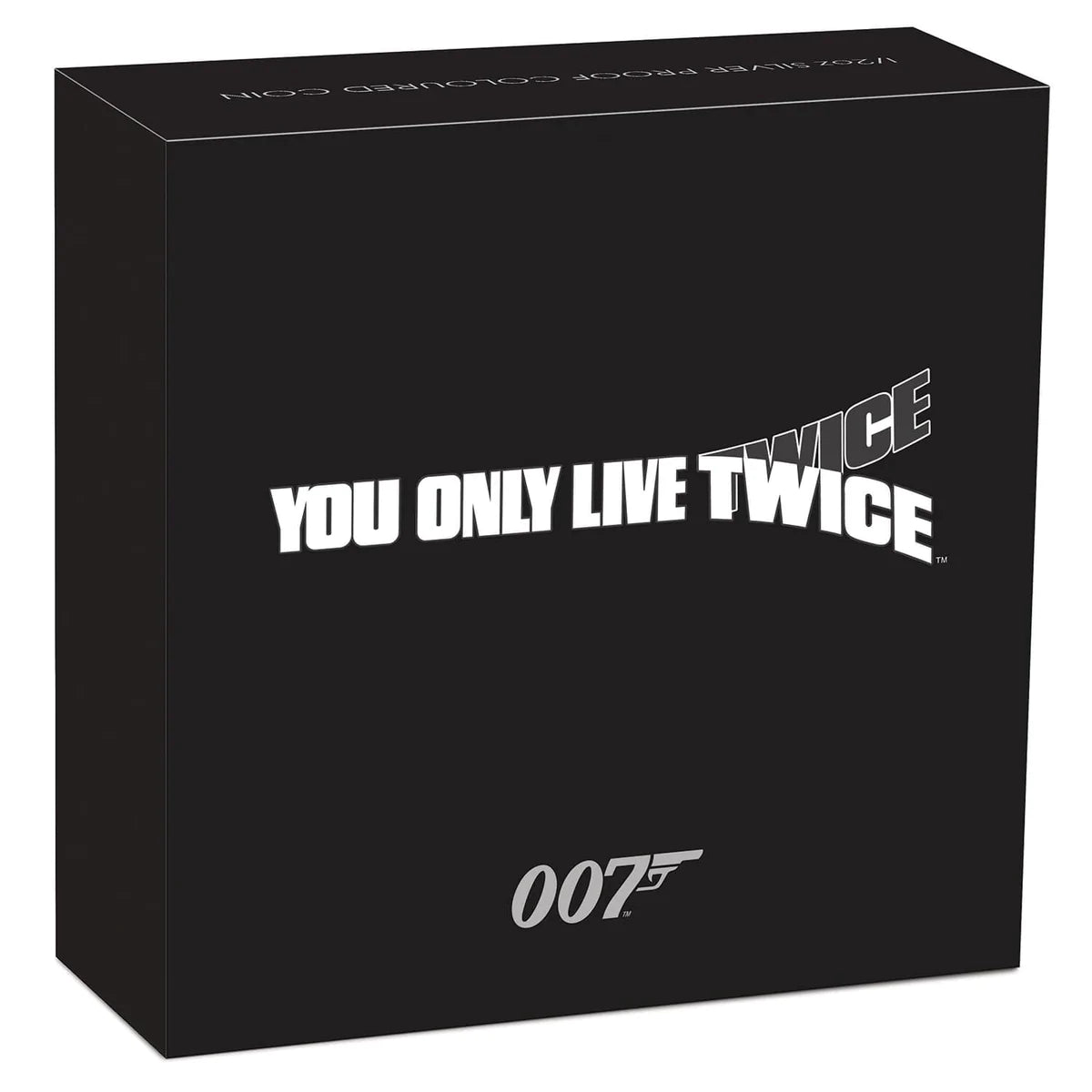 Tuvalu 2021 50c James Bond 007 You Only Live Twice 1/2oz Silver Coloured Proof Coin