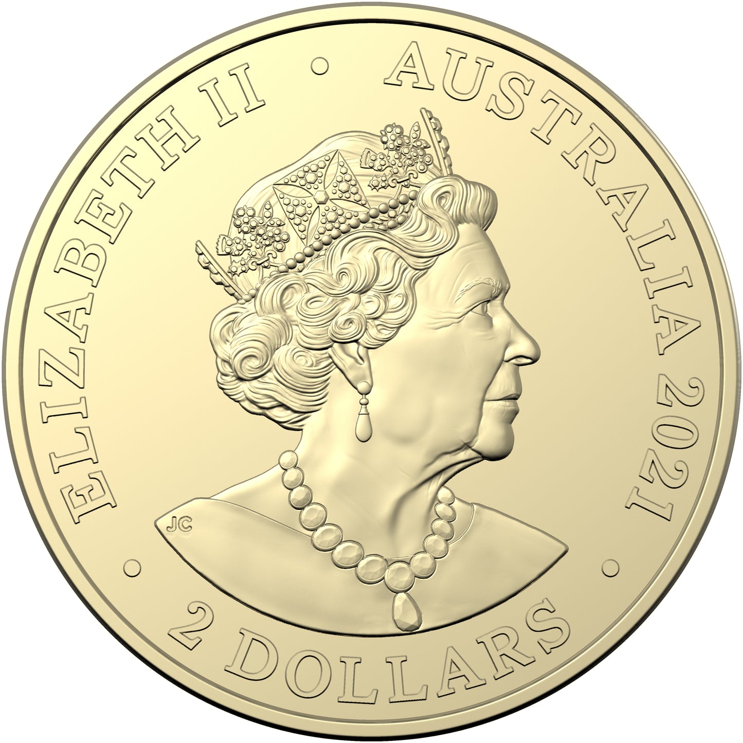 2021 $2 Defending Country Indigenous Australians In The Australian Defence Force 'C' Mintmark Coloured Uncirculated Coin