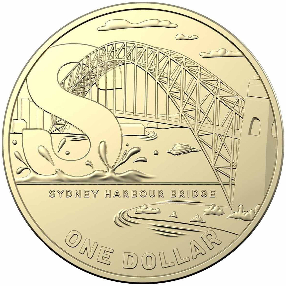 2021 $1 National Heritage Australia Sydney Harbour Bridge PNC