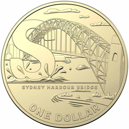 2021 $1 National Heritage Australia Sydney Harbour Bridge PNC