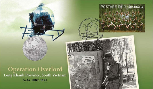 2021 50c Operation Overlord Battle of Long Khanh PNC