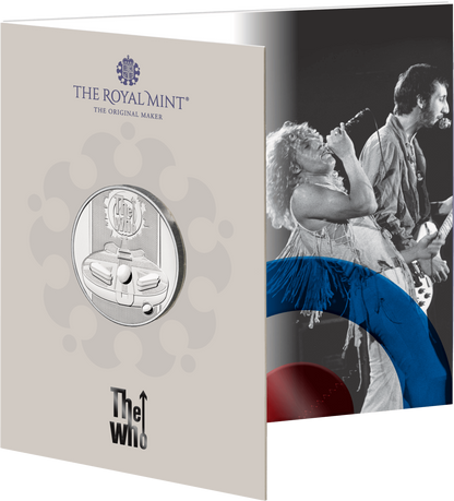 UK 2021 £5 The Who Uncirculated Coin