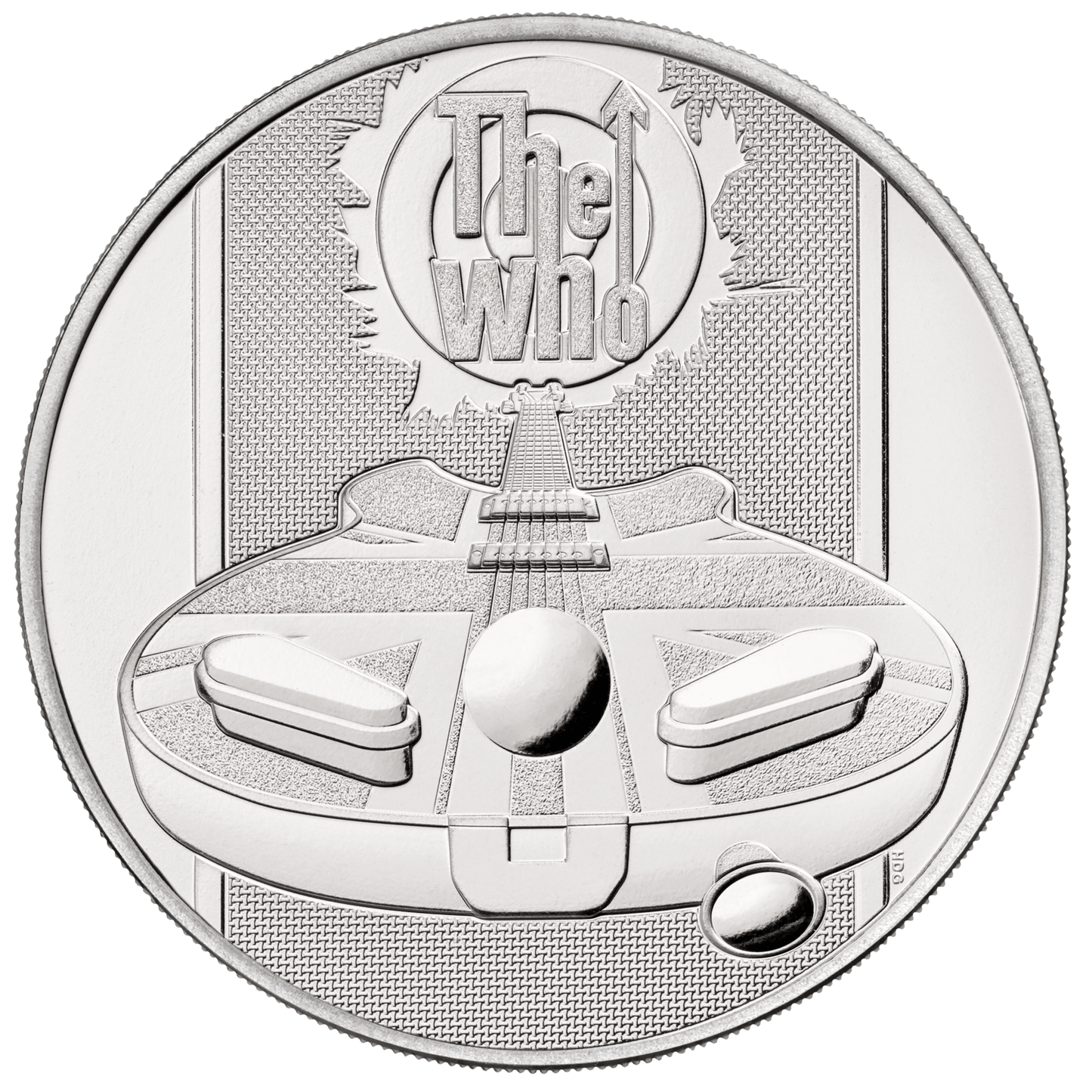 UK 2021 £5 The Who Uncirculated Coin