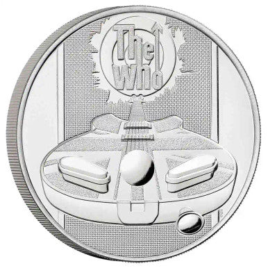 UK 2021 £5 The Who Uncirculated Coin