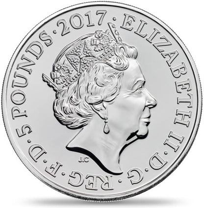 UK 2017 £5 Prince Philip Celebrating A Life of Service Uncirculated Coin