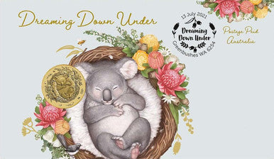 2021 $1 Dreaming Down Under Koala PNC