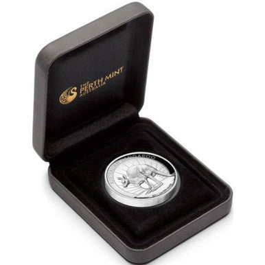 2011 $1 Australian Kangaroo 1oz Silver High Relief Proof Coin
